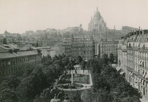 アントワープ広場とサクレクール寺院、アントワープ広場とサクレクール寺院（グラビア） 作： French Photographer