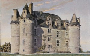 Le Vieil-Bauge、Châteaude Landifer、Ensemble SE 作： French Photographer