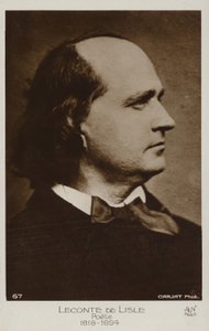 レコンテ・ド・リル（1818-1894）、フランスの詩人 作： French Photographer