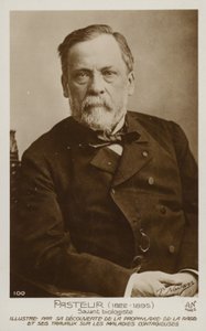 ルイパスツール（1822-1895）、フランスの化学者および微生物学者 作： French Photographer