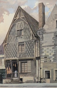 ルイネス、広場の古い家 作： French Photographer