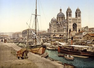 マルセイユ大聖堂、1890〜1900年 作： French Photographer