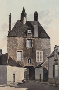 Meung、Porte dAmontと呼ばれる市の門 作： French Photographer