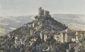 ナジャック、街とシャトーの概観 作： French Photographer