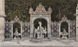 ナンシー、スタニスラス広場、ネプチューンの噴水 作： French Photographer
