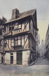 ナント、古い家屋、ジュベリー通り 作： French Photographer