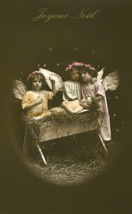 キリスト降誕のクリスマスカード 作： French Photographer