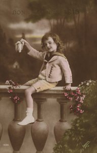 年賀状、1916 作： French Photographer