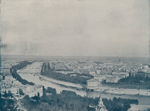 トロカデロからのパリのパノラマ（モノクロ写真 作： French Photographer