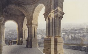 パリ、サクレクール寺院、ポーチ 作： French Photographer
