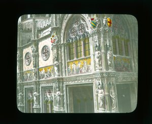 パリ博覧会：イタリアのパビリオン、パリ、フランス、1900（ランタンスライド） 作： French Photographer