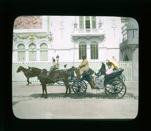 パリ万博：装飾芸術の宮殿、パリ、フランス、1900年（ランタンスライド） 作： French Photographer