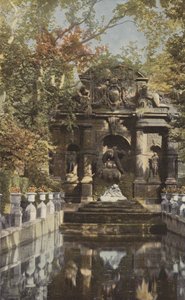 パリ、リュクサンブール公園のメディチ家の噴水 作： French Photographer