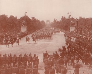 パリヴィクトル・ユゴーの葬儀（モノクロ写真 作： French Photographer