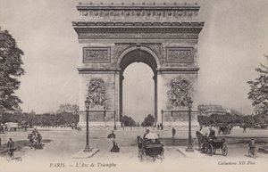 パリ、LArc De Triomphe