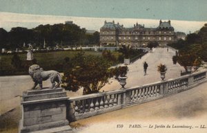 パリ、リュクサンブール公園 作： French Photographer