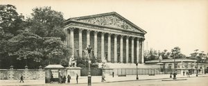 パリ、ルパレブルボン、下院議員、ブルボン宮殿、下院 作： French Photographer
