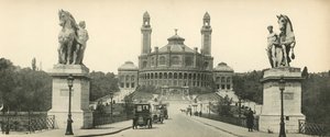 パリ、トロカデロ宮殿、ポンディエナ、トロカデロ宮殿、イエナ橋 作： French Photographer