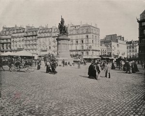 パリクリシー広場(白黒写真) 作： French Photographer