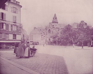 パリサン・メダール教会（モノクロ写真 作： French Photographer