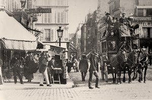 パリ・クリシー広場（モノクロ写真 作： French Photographer