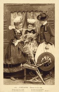 ポンアベン、ル・リット・クロ（モノクロ写真） 作： French Photographer
