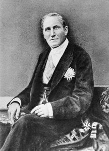 1889年、パリ、ビクターハヴァルエディトゥール、メモワールデュバロンオスマンの男爵ジョルジュユージーンオスマン（1809-91）の肖像 作： French Photographer