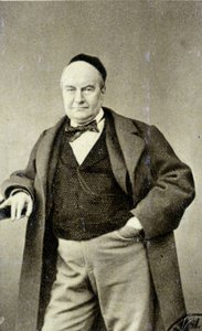 Charles Augustin Sainte Beuve (1804 - 1869) (Sainte-Beuve)のポートレート。作家、ジャーナリスト、文芸批評家として活躍した。 作： French Photographer