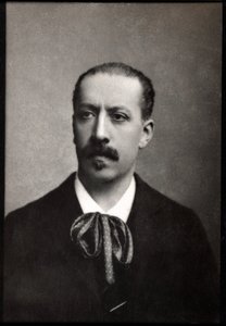 フランスのオルガニスト、作曲家、教師であるチャールズマリージャンアルベールヴィドー（1844-1937）の肖像。 作： French Photographer