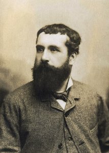 フランスの画家、クロード・モネ（1840-1926）の肖像。 作： French Photographer