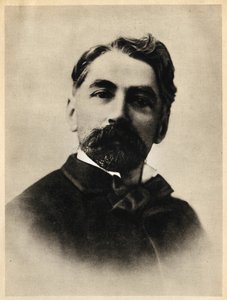 1869年、Stephane Mallarmeとして知られるEtienne Mallarmeのポートレート