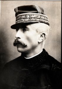 ガストンの肖像、ギャリフェ侯爵（1830-1909）、フランスの将軍、政治家。 作： French Photographer