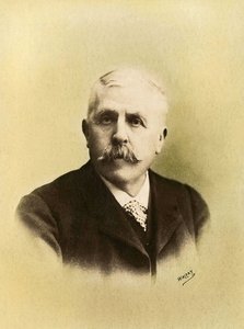 ジョルジュ・ベルジェ（1834-1910）の肖像、土木鉱山技師、フランスの政治家。 作： French Photographer