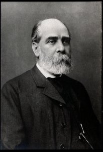 フランスの作家、ヘクトル・マロ（1830-1907）の肖像。 作： French Photographer