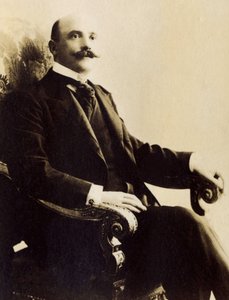 フランスの政治家Joseph Caillaux（1836-1944）の肖像。 作： French Photographer