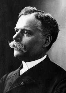 フランスの画家・漫画家であるジュール・シェレ（1836-1932）の肖像。 作： French Photographer