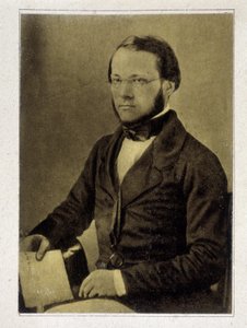 1852年のルイ・パスツールの肖像。 作： French Photographer