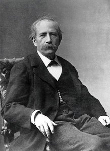 Marcellin Berthelot（1827-1907）の肖像（モノクロ写真 作： French Photographer