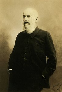 ポール・アルベール・バルソローム（1848-1928）の肖像、フランスの画家、彫刻家 作： French Photographer