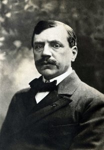 フランスの作家、ポール・ブルジェ（1852-1935）の肖像 作： French Photographer