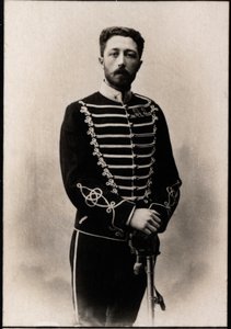 スウェーデンのオイゲン王子（1865-1947）の肖像。 作： French Photographer