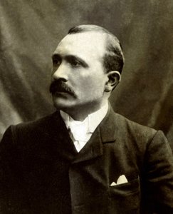 フランスの政治家Rene Viviani（1863-1925）の肖像。 作： French Photographer