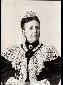 ナッソーのソフィア（1836-1913）、スウェーデンとノルウェーの女王の配偶者の肖像。 作： French Photographer