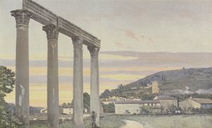 笑い、古代は都市の西側にあるコロストレの右岸に残っています
