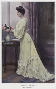 ローザ・ブルック、フランスの女優（カラー写真） 作： French Photographer