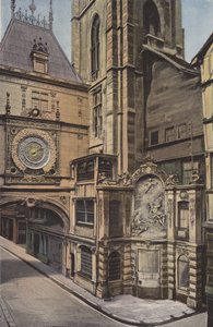 ルーアン、グロオロロージュの噴水 作： French Photographer