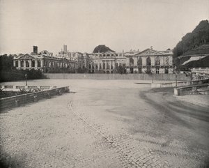 サン・クラウド宮殿の廃墟（モノクロ写真 作： French Photographer