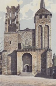 Saint-Avit-Senieur、教会、ファサードO 作： French Photographer