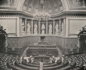 ルクセンブルク宮殿 元老院の間（モノクロ写真 作： French Photographer