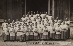 システィーナ礼拝堂合唱団 作： French Photographer